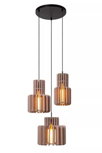 Lucide Rollo - hangamp - Ø 31 x 150 cm - taupe