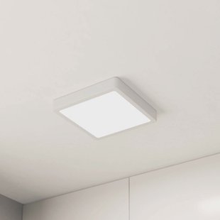 EGLO LED opbouwpaneel Fueva 5 IP20 830 wit 21x21cm