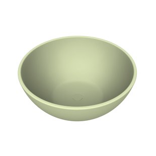 Waskom Arcqua Prince Opbouw 38x14 cm Rond Mat Pastel Groen