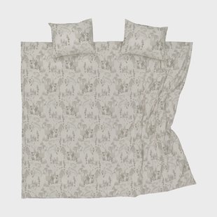 Moomin Arabia Moomin dekbedovertrek 240x210 cm Tuinfeest beige