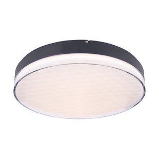 Maxlight Sekko - plafondlamp - Ø 48 x 8,6 cm - 54W LED incl. - zwart
