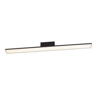 Maxlight Tampa - plafondlamp - 90 x 6 x 8,3 cm - 27W LED incl. - IP44 - zwart