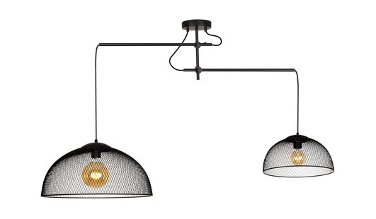 Maxlight Concept - hanglamp - 170 x 100 cm - zwart