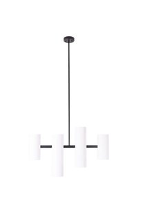 Maxlight Laxer - hanglamp - 80 x 145 cm - zwart en wit