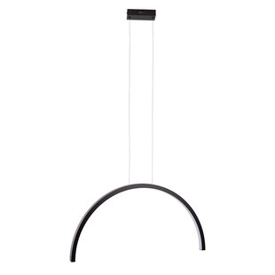 Maxlight Trio Arc - hanglamp - 80 x 180 cm - 21W LED incl. - zwart