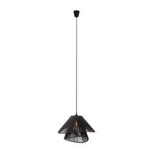 Maxlight Amalfi II - hanglamp - Ø 45 x 165 cm - zwart