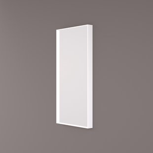 Spiegel Hipp Design SPV 9200 Rechthoek 35x80 cm Met Frame Mat Wit Spiegel Hipp Design SPV 9200 Rechthoek 35x80 cm Met Frame Mat Wit