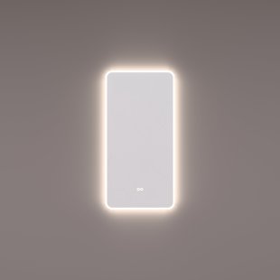 Spiegel Hipp Design SPV 16001 Rechthoek 45x90 cm Met Verlichting Incl. Spiegelverwarming