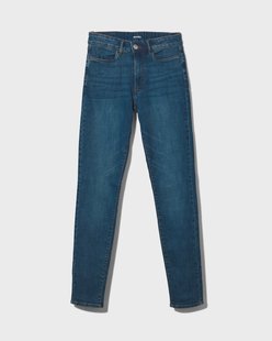 HEMA Dames jeans - skinny fit middenblauw (middenblauw)