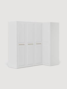 Modulaire hoekkast Charlotte, 215 cm breed, diverse varianten