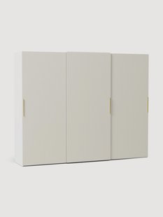 Modulaire schuifdeurkast Simone, 300 cm breed, in verschillende formaten