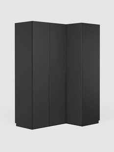 Modulaire hoekkast Leon, 165 cm breed, diverse varianten