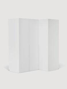 Modulaire hoekkast Leon, 165 cm breed, diverse varianten