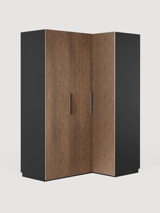 Modulaire hoekkast Simone, 165 cm breed, in verschillende formaten