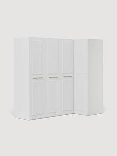 Modulaire hoekkast Charlotte, 215 cm breed, diverse varianten