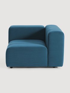 Fluwelen hoekmodule Lena