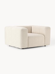 Boucl&eacute; loungefauteuil Lena