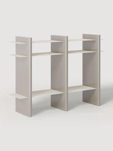 Wandtafel Rami met metalen elementen