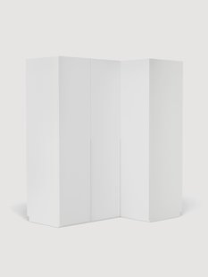 Modulaire hoekkast Leon, 165 cm breed, diverse varianten