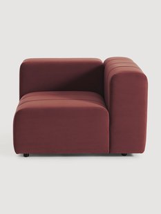 Fluwelen hoekmodule Lena