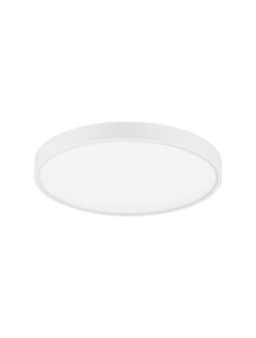 Nova Luce Perfect Profile - plafondlamp op afstandsbediening (incl.) - Ø 60 x 10 cm - 40W dimbare LED incl. - 2700K-6000K - wit