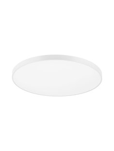 Nova Luce Perfect Profile - plafondlamp - Ø 100 x 10 cm - 120W dimbare LED incl. - wit