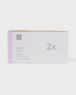 HEMA Geurkaars XS rust - 2 stuks