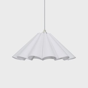 PR Home Frenja hanglamp, katoen, wit, Ø 45 cm