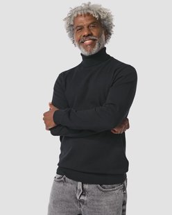 HEMA Heren coltrui zwart (zwart)