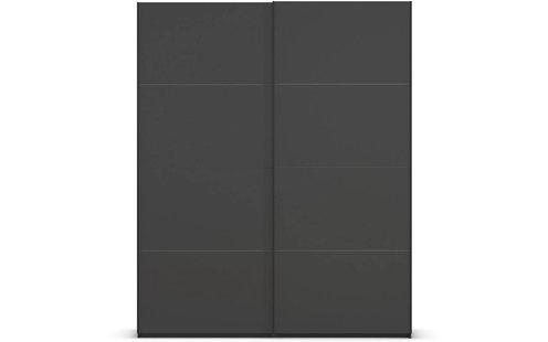 Goossens Excellent Kledingkast Finca Mat Glas, Slaapkamerkast 160 cm breed, 223 cm hoog, 2x 4 paneel glas schuifdeuren