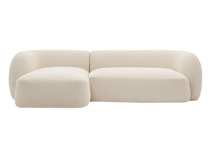Kave Home Martina 3-zits Bank Met Chaise Longue Rechts Ecru