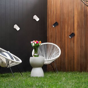 FH Lighting LED wandspot Magnetics, zwart, dimbaar, CCT, IP44