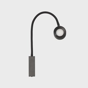 FH Lighting LED wandspot Magnetics flex, zwart, dimbaar, CCT