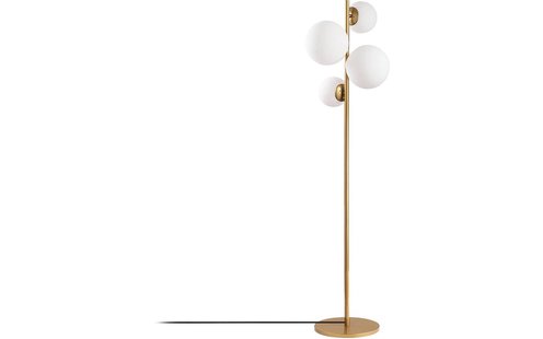 Goossens Lamp Fazli, Vloerlamp met 4 lichtpunten