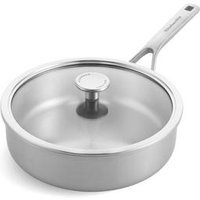 KitchenAid Roestvrijstalen Stoofpan Met Deksel 24cm - 3,1 L