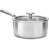KitchenAid Roestvrijstalen Sauspan Met Deksel 18cm - 2,1 L KitchenAid Roestvrijstalen Sauspan Met Deksel 18cm - 2,1 L