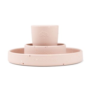 Done by deer Confetti kinderservies 3-delig Poeder