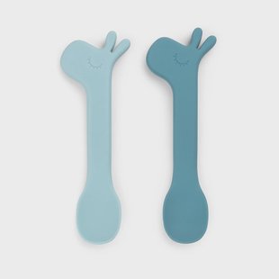 Done by deer Lalee lepel 2-pack Blauw