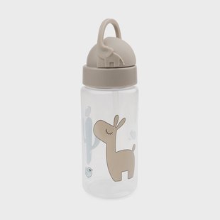 Done by deer Lalee fles met rietje Sand Done by deer Lalee fles met rietje Sand