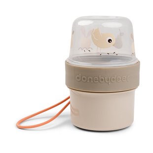 Done by deer Birdee To go 2-way snackbeker S Sand
