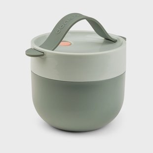 Done by deer To Go lunchbox Ø11 cm Green