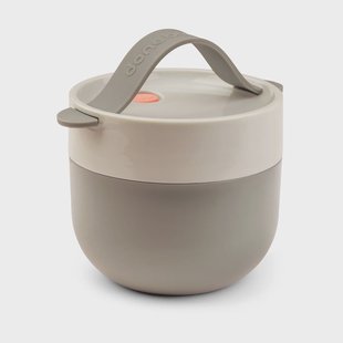 Done by deer To Go lunchbox Ø11 cm Sand