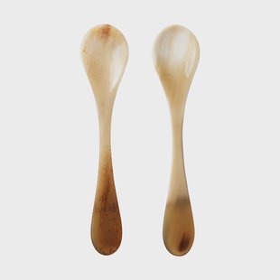 Georg Jensen Indulgence kaviaarlepel 2-pack Hoorn