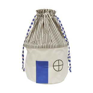 OYOY Koya opbergmand large Optic Blue