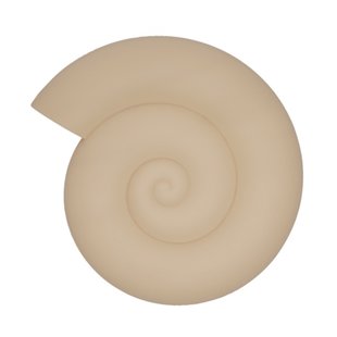 OYOY Nautilus onderzetter Vanilla