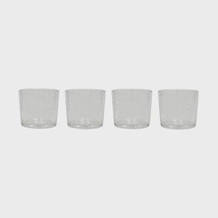 OYOY Kuki drinkglas 4-pack Clear