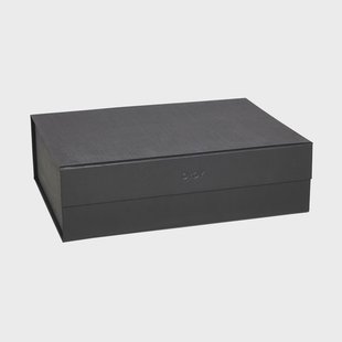 OYOY Hako opbergdoos voor kerstballen 32x44 cm Black