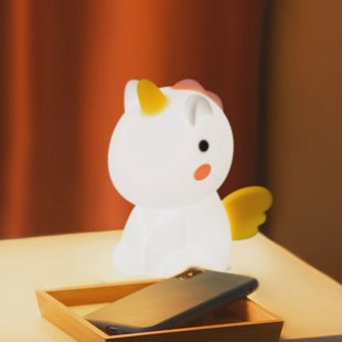 FH Lighting LED schemerlamp Unicorno, eenhoorn, RGB, dimbaar