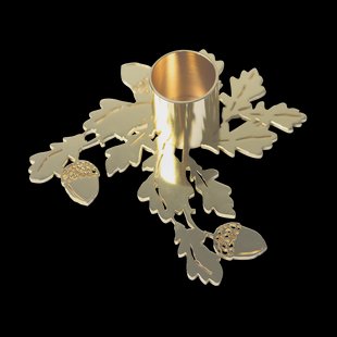 Pluto Design Oak kandelaar Goud