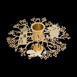 Hilke Collection Hilke X Moomin No.1 kandelaar Messing